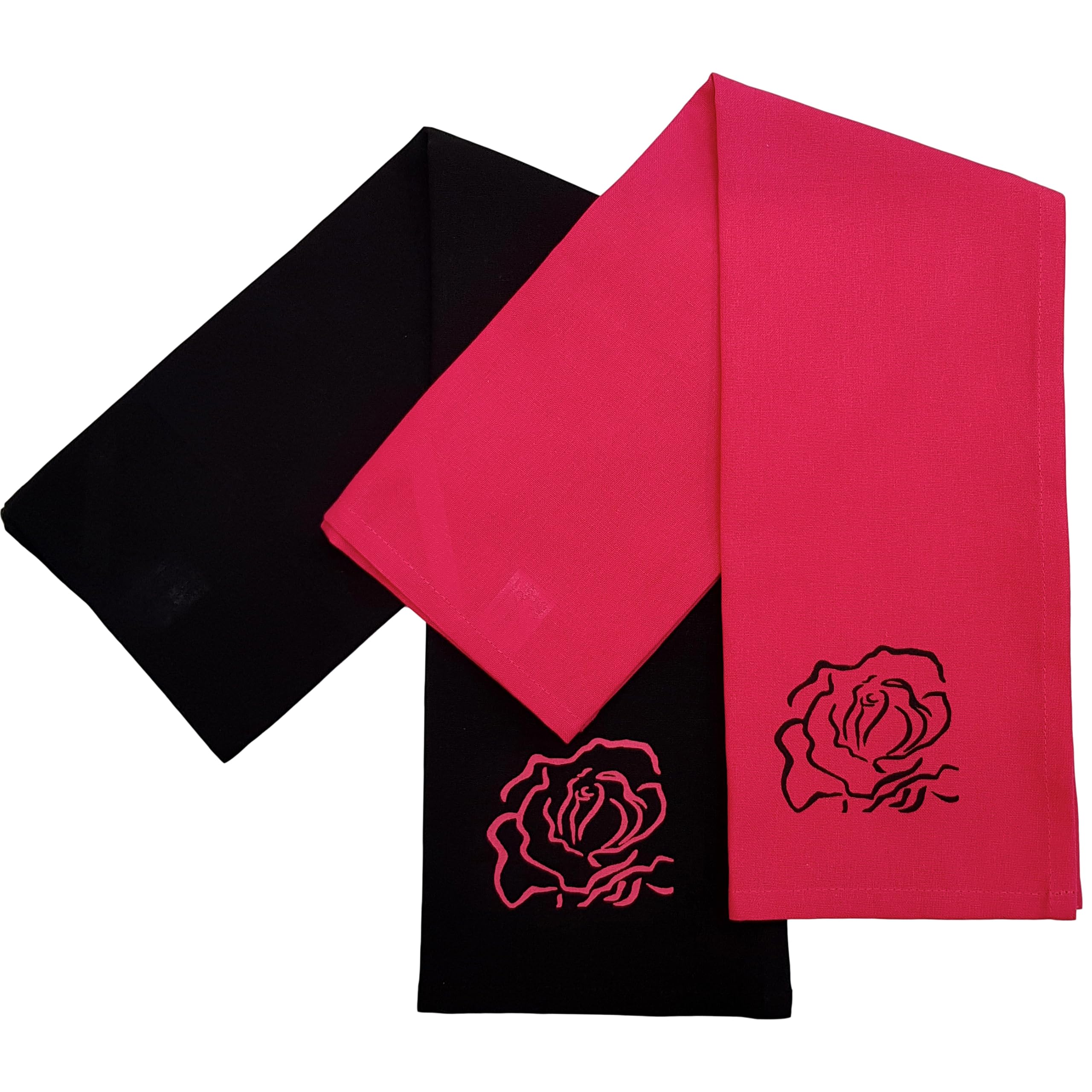 Ragged Rose Tea Towels for Kitchen, 50 cm x 70 cm Pair of Kitchen Cloths for Drying Dishes Wiping Countertops