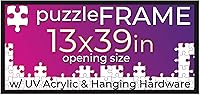 Vista 73 de Poster Palooza Kit de marco de rompecabezas de 20 x 30 pulgadas, incluye hojas de pegamento para rompecabezas, marco de rompecabezas de madera negra
