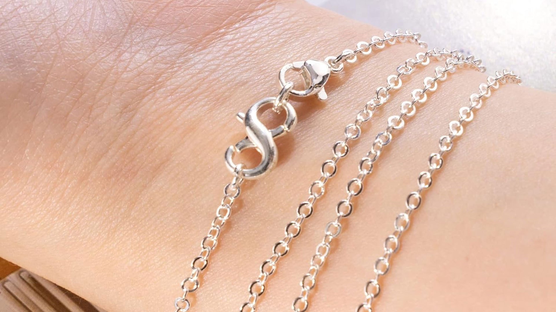 NaturSchatulen, Chiusura A Moschettone In 100% Argento Sterling
