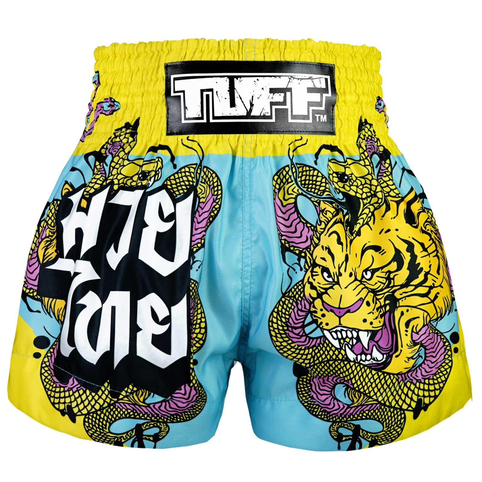TUFFMuay Thai Shorts Boxing Shorts Traditional Styles Workout Shorts MMA Kickboxing Clothing