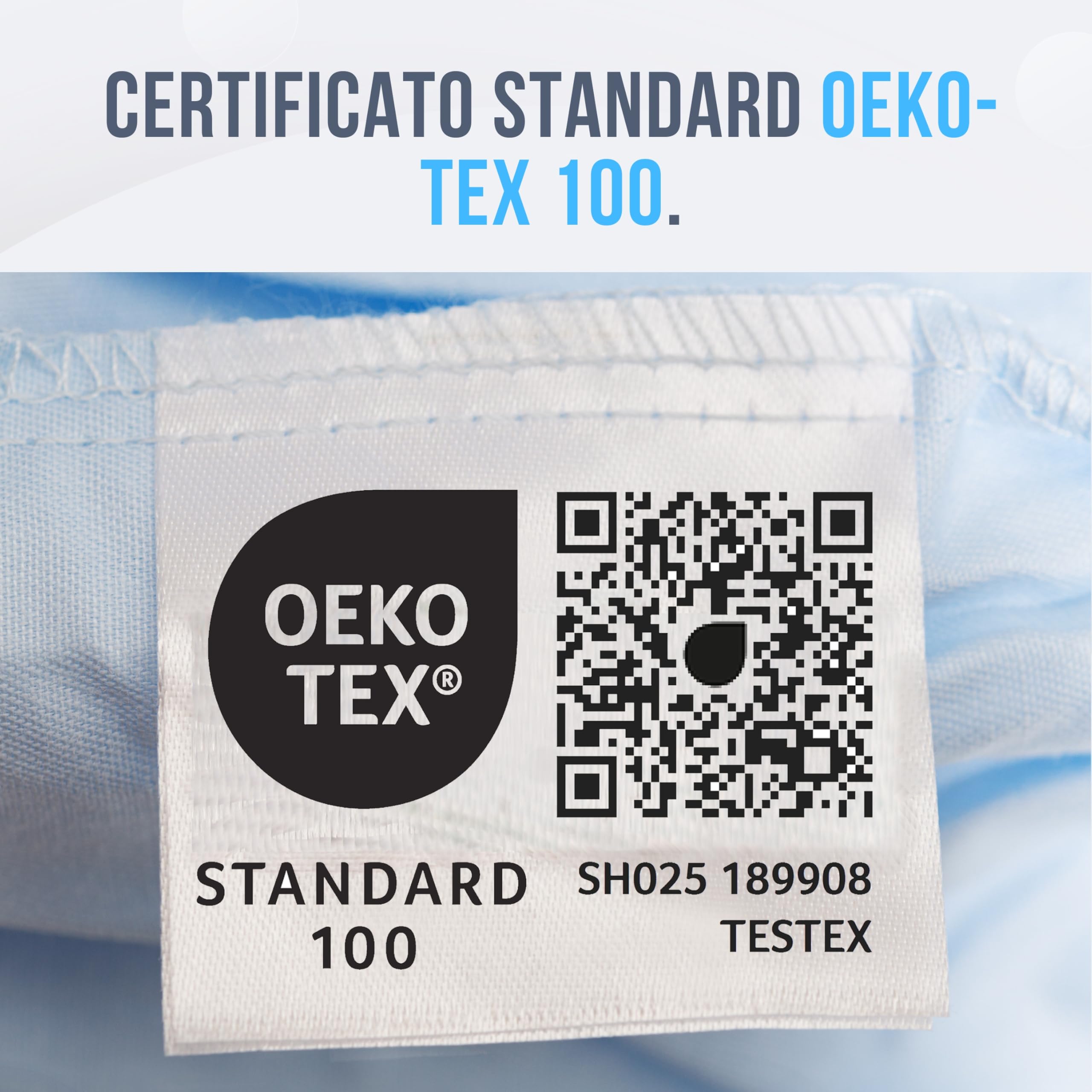 GOYSILA Set 3 Pezzi Lenzuola Next To Me Compatibili Chicco Next2Me Cotone 100% Certificato Oeko-Tex 2 Lenzuola con Angoli 83x50 cm e 1 Coprimaterasso Impermeabile Traspirante Salvapipì Lavabile Blu