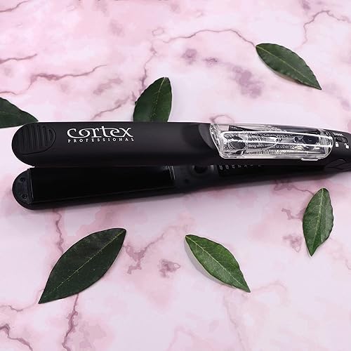 Miniatura 2 de Cortex Professional Planchas de cabello Vapor Plancha de hierro plano para cabello de 125 pulgadas infusión de argán premium  Planchas de Cabello 5X