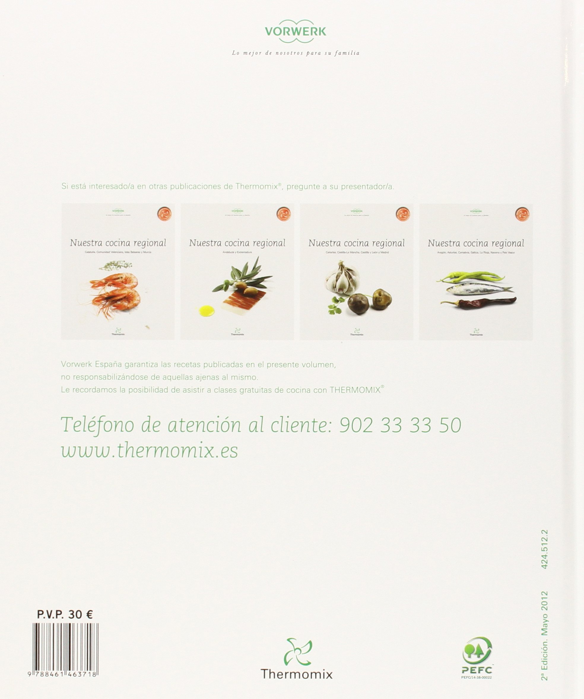Nuestra Cocina Regional. Aragón, Asturias, Cantabria, Galicia, La Rioja, Navarra y Paí­s Vasco
