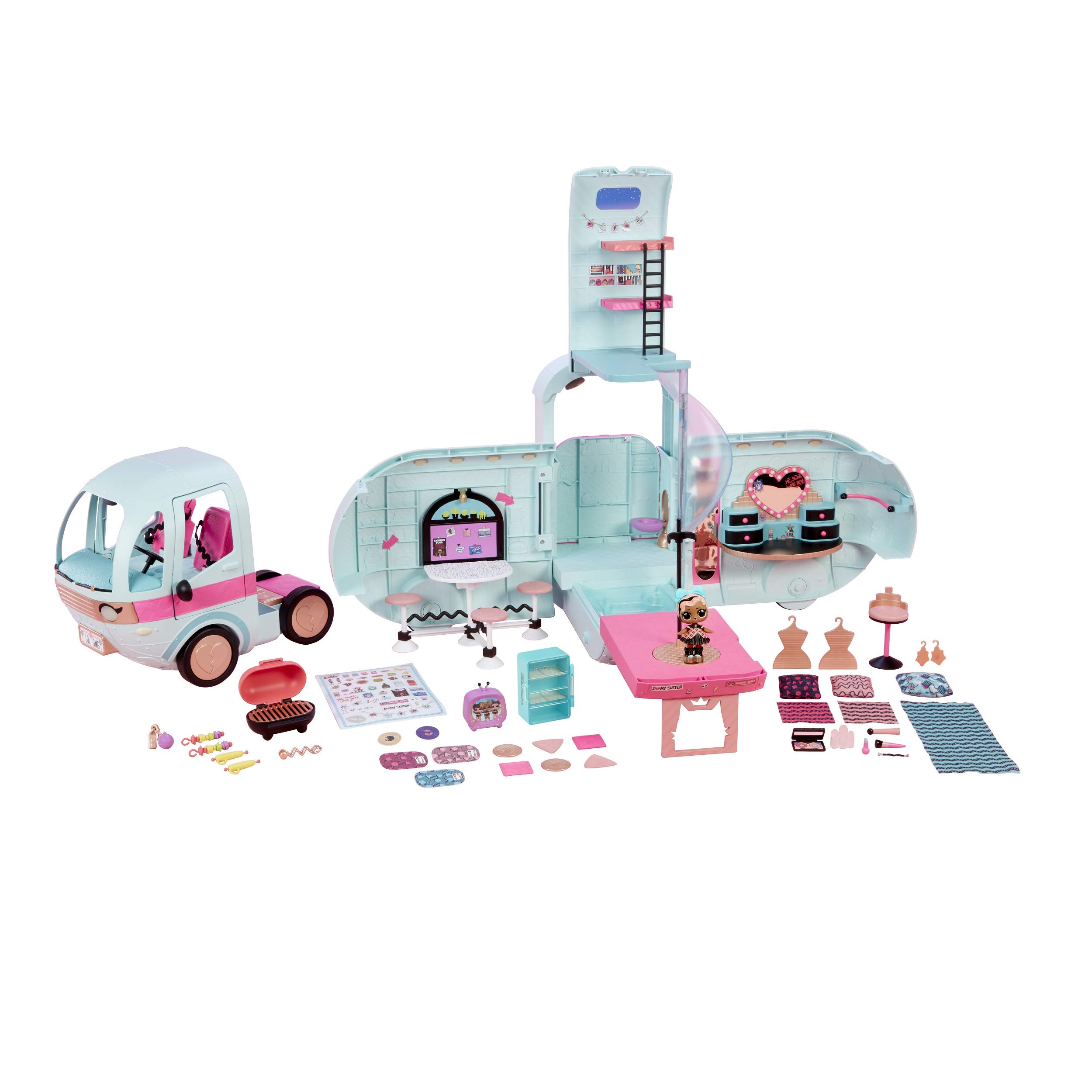 L.O.L. Surprise! 2-in-1 Glamper Fashion Camper with 55+ Surprises