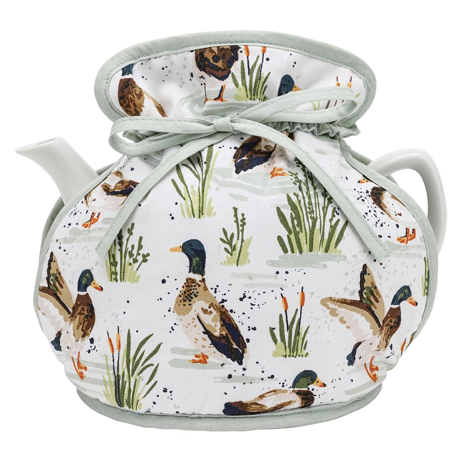 Ulster Weavers Green Farmhouse Ducks Muff Tea Cosy