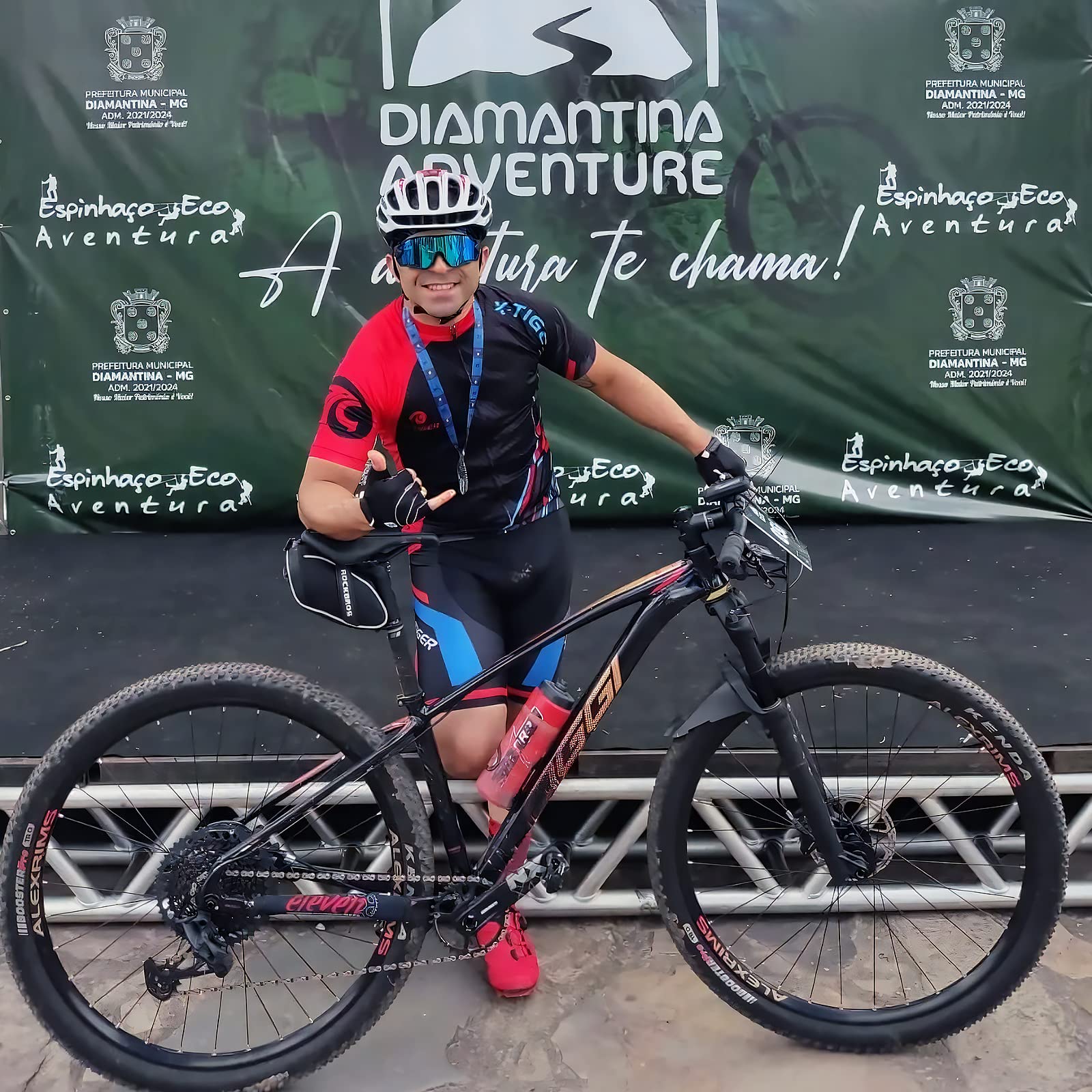 X-TIGER Ciclismo Uomo 5D Gel Salopette Pantaloncini Corti Imbottiti Set di Abbigliamento Ciclista