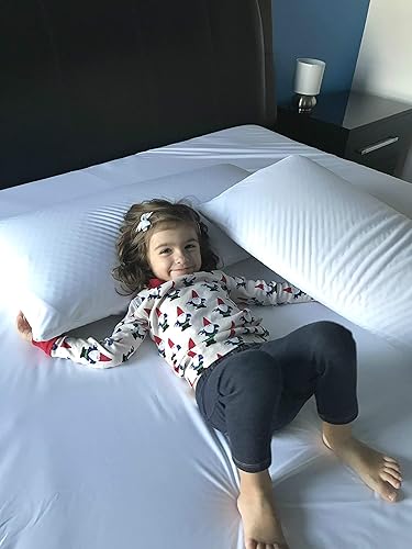 Miniatura 6 de Paquete - 2 artículos: Protector de colchón con cremallera RV King + protectores de almohada impermeables King (2 piezas)