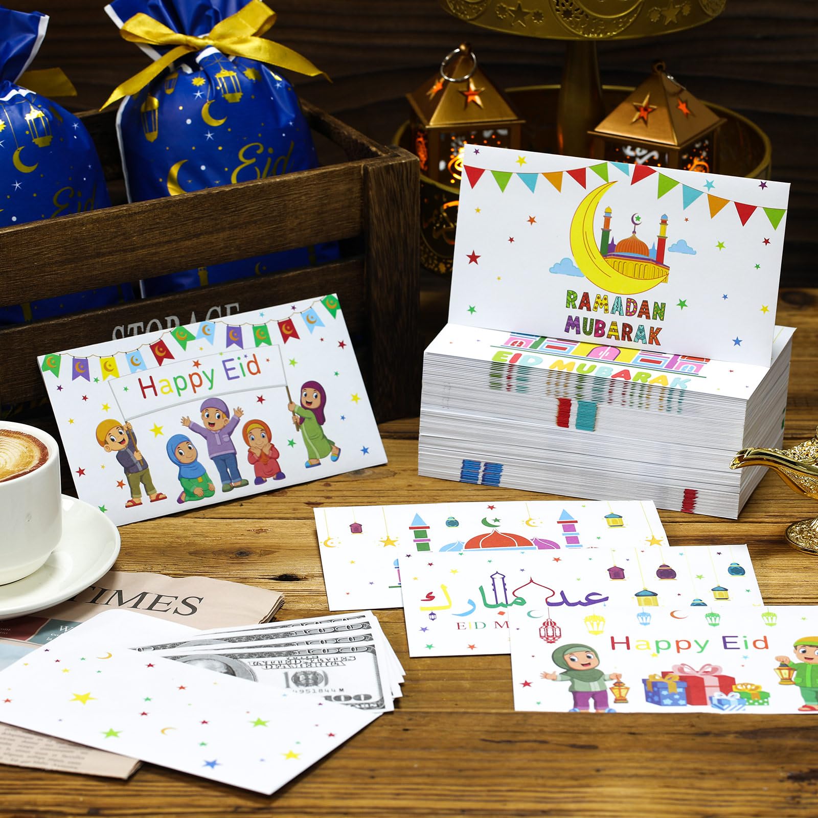 Eid Money Envelopes- this is our newest design pack. 6 Eid Money Envelopes- this is our newest design pack. 6