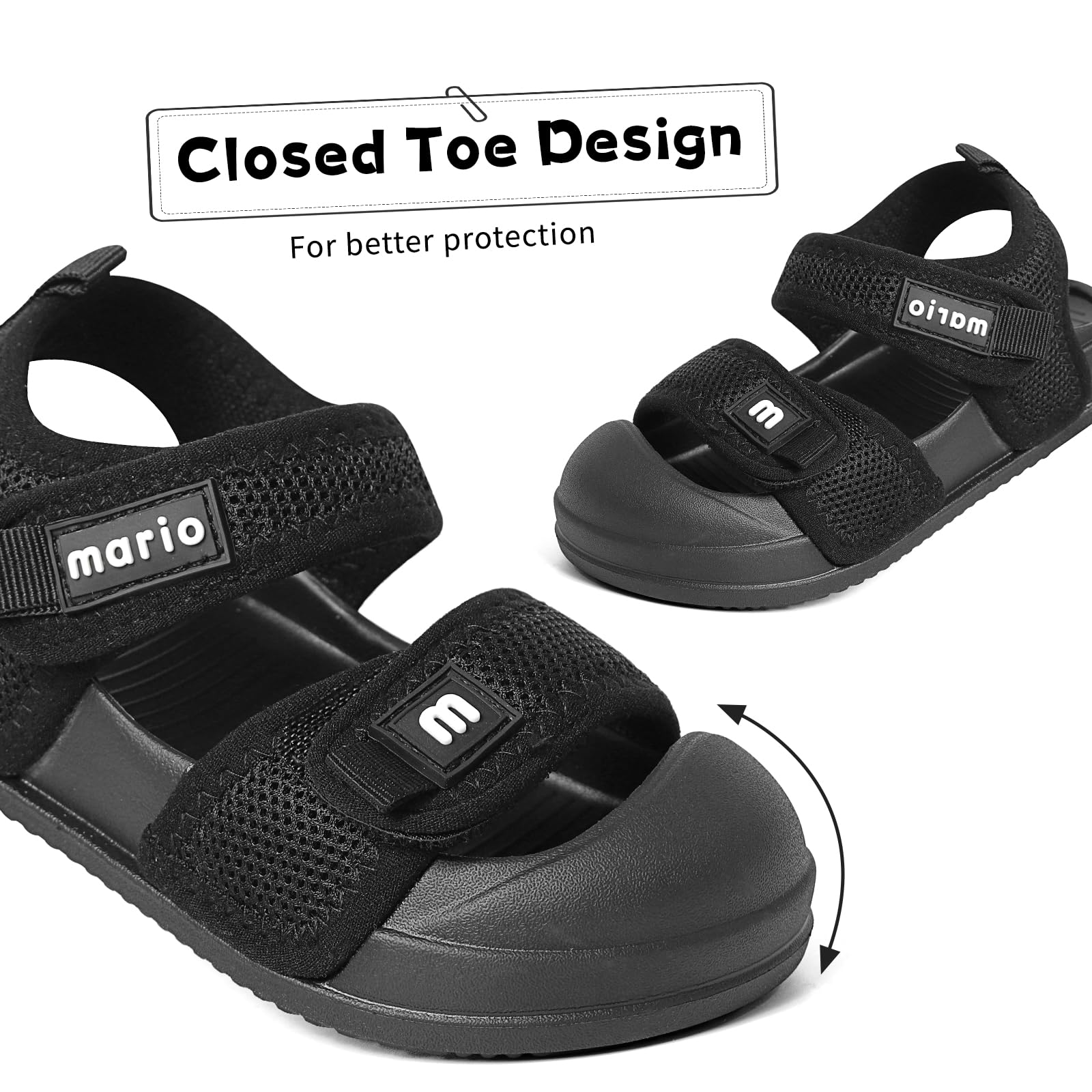 MK MATT KEELY Sandali Bambino Estive Sandali Mare Bambina Sandali Comode Punta Chiusa Ragazzi Ragazze con Suola Antiscivolo