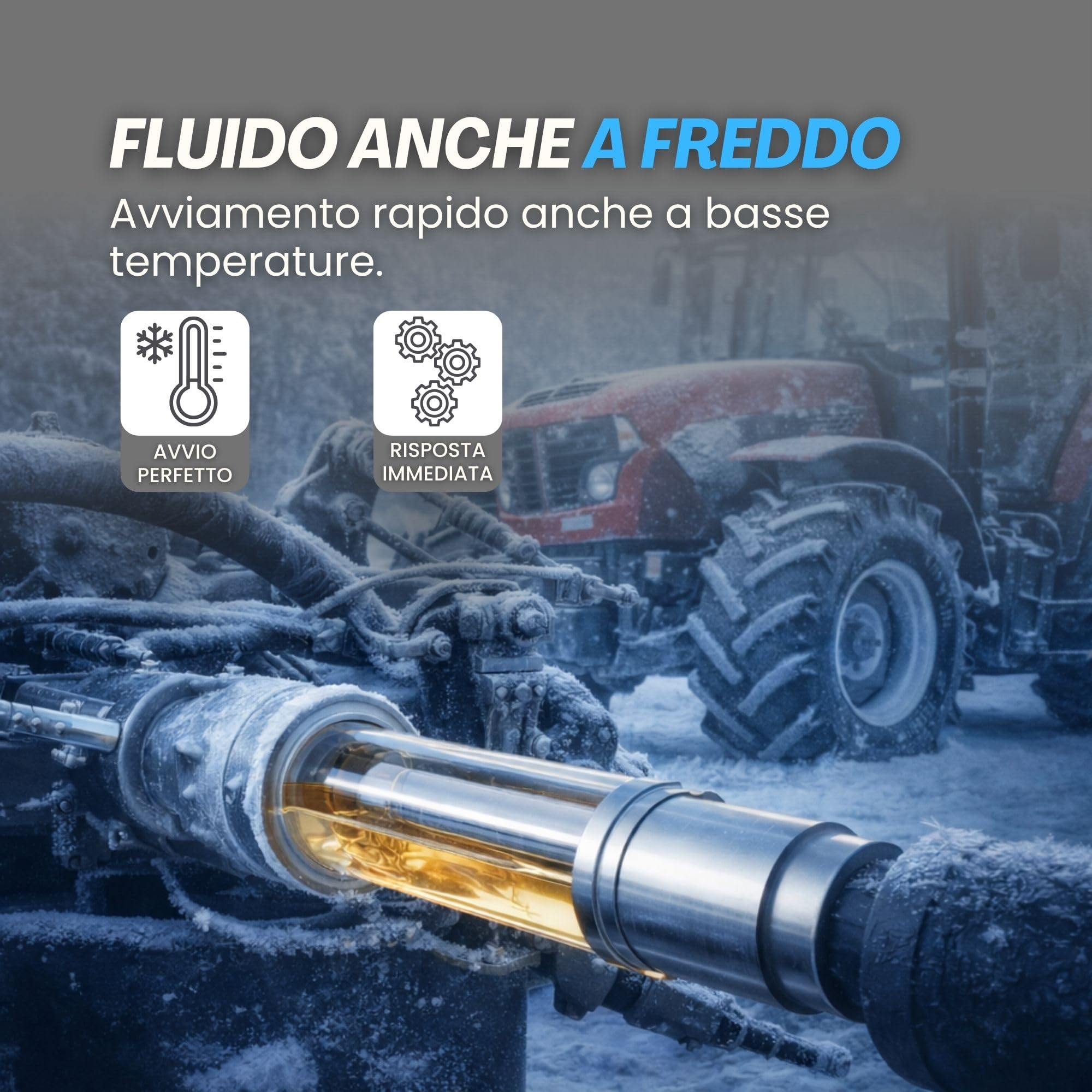 Olio idraulico ISO VG 46 HLP 1L Lubrificante per Carrelli elevatori, Spaccalegna, Pompe idrauliche, Transpallet e Pistoni rlevata Protezione dalla Ruggine Antiossidante Antischiuma