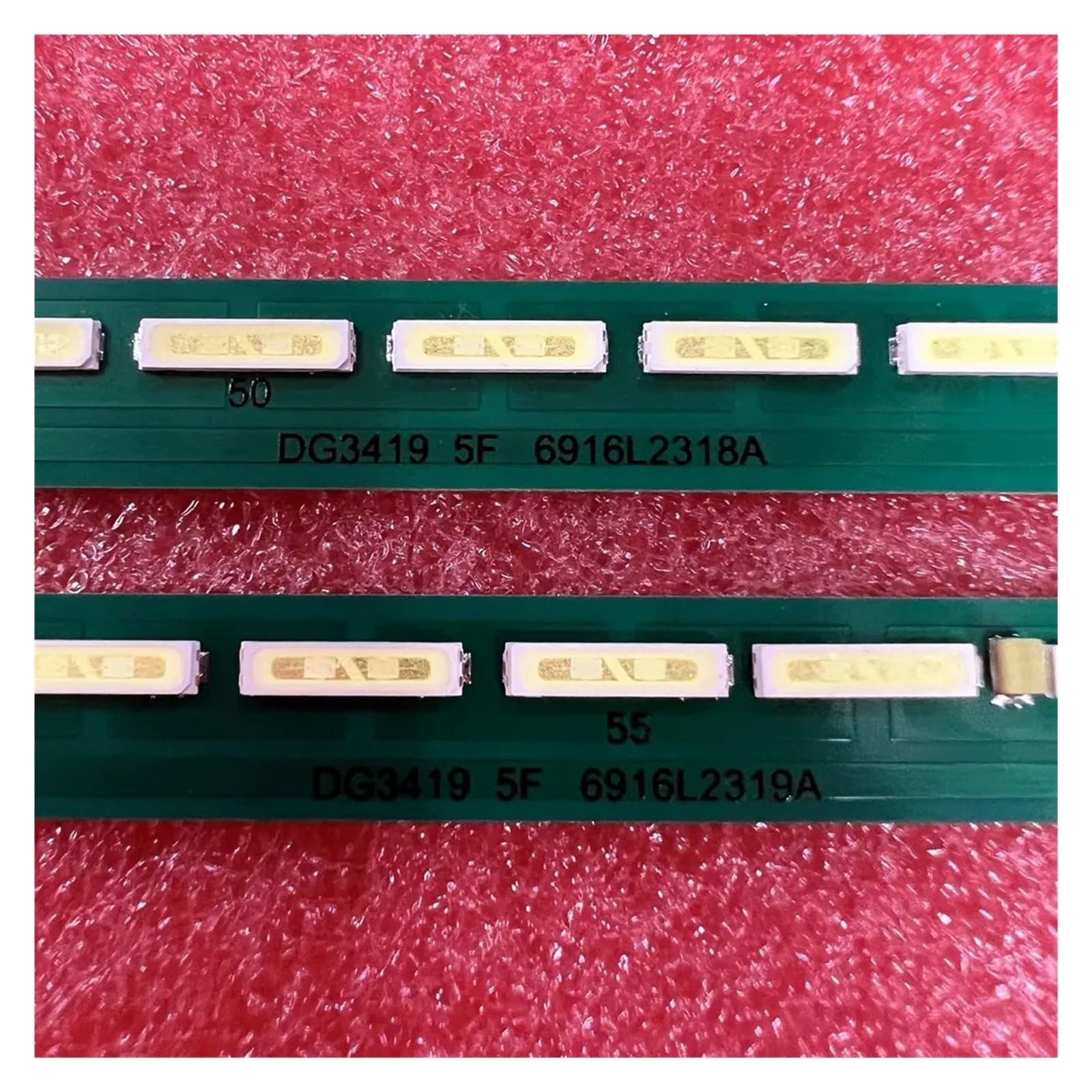 Retroilluminazione a LED for LG 55UH625 55UF6450 55UH6150 55UF6430 55uh6030 55UH615V 55uf680v 55SM8600PLA 55UF7767 55UH625V 6922L-0159A(Kit 2pcs For 1 TV)