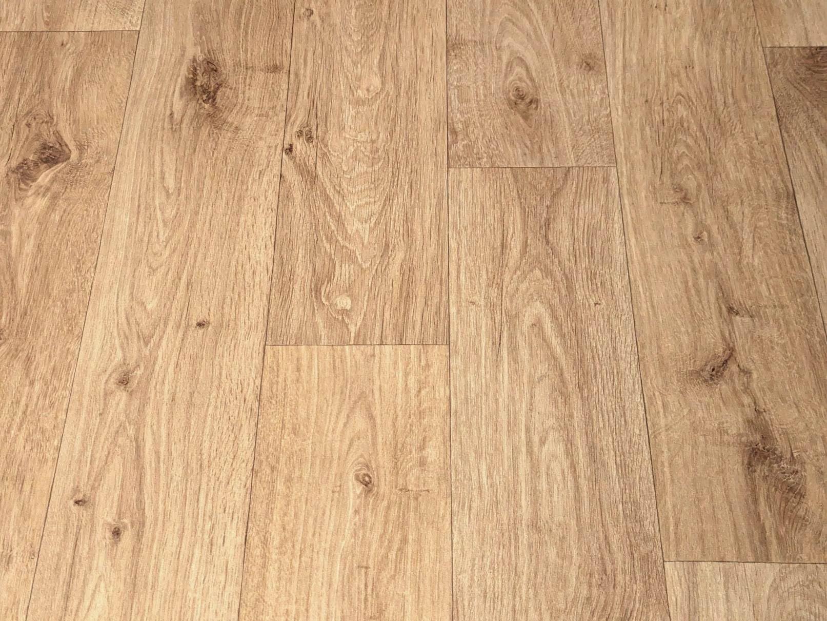 PVC Bodenbelag Vinylboden in Landhausdielen Art, Zuschnitt (2m breit / 1,5m lang)