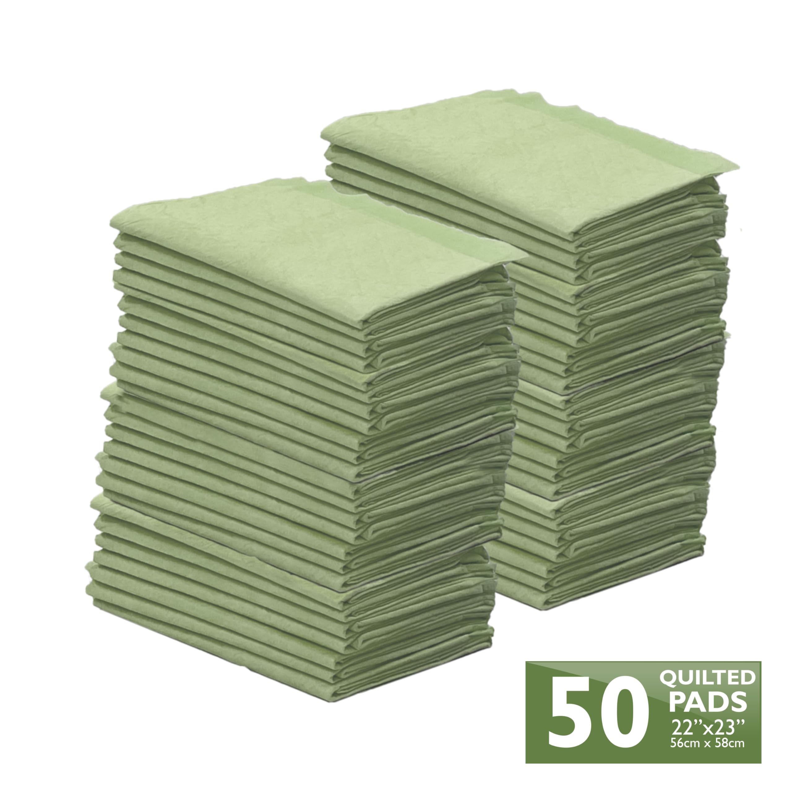 Four Paws Wee-Wee - Almohadillas de bambú para orina de Rendimiento Superior para Perros, Almohadillas de Entrenamiento para Perros y Cachorros, Forros para jaulas, Suministros de hogar, 22 x 23