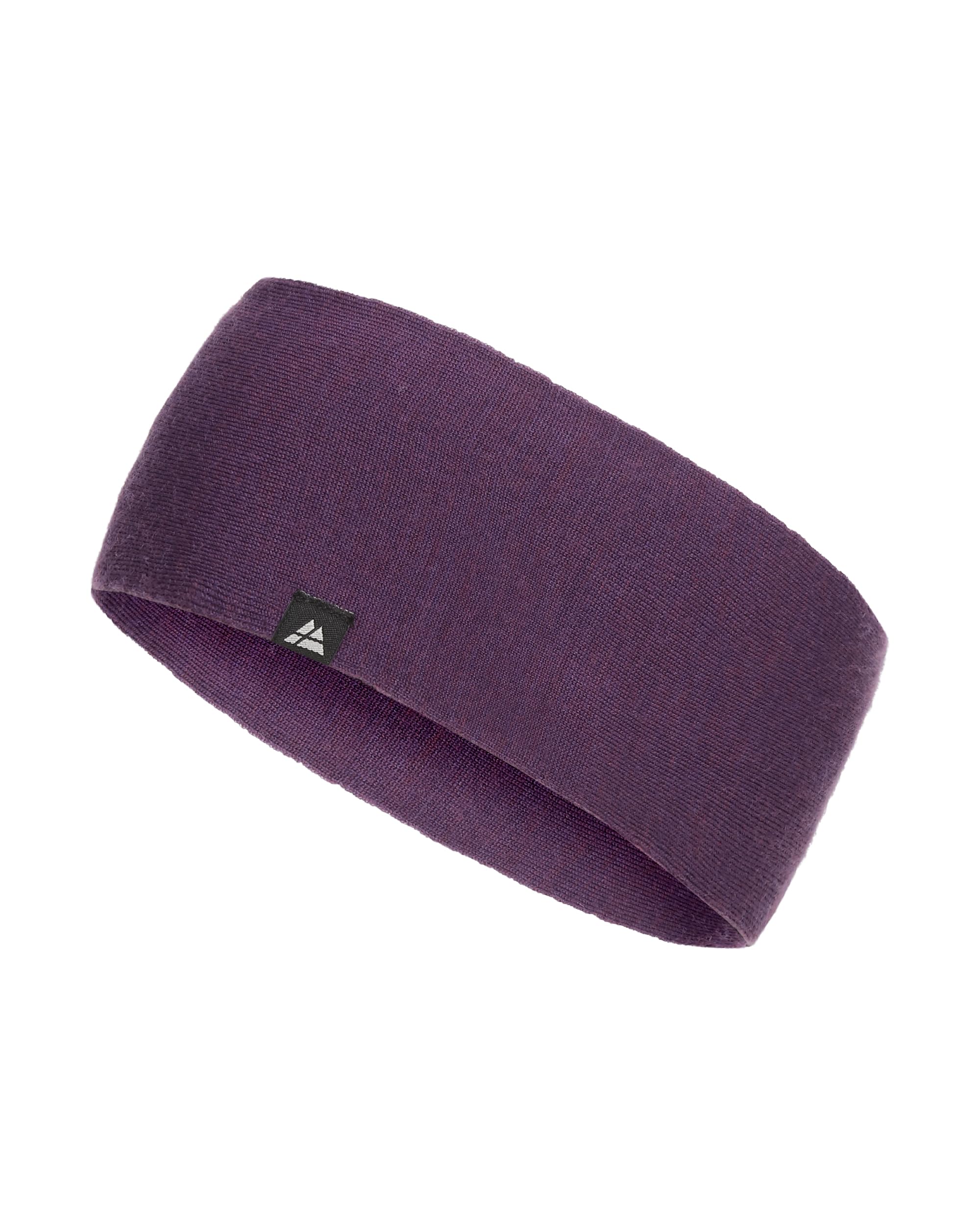 DANISH ENDURANCE Opaska na Głowę, Wełna Merino, 1 lub 2-Pak, Purple - 1 Pack, S/M