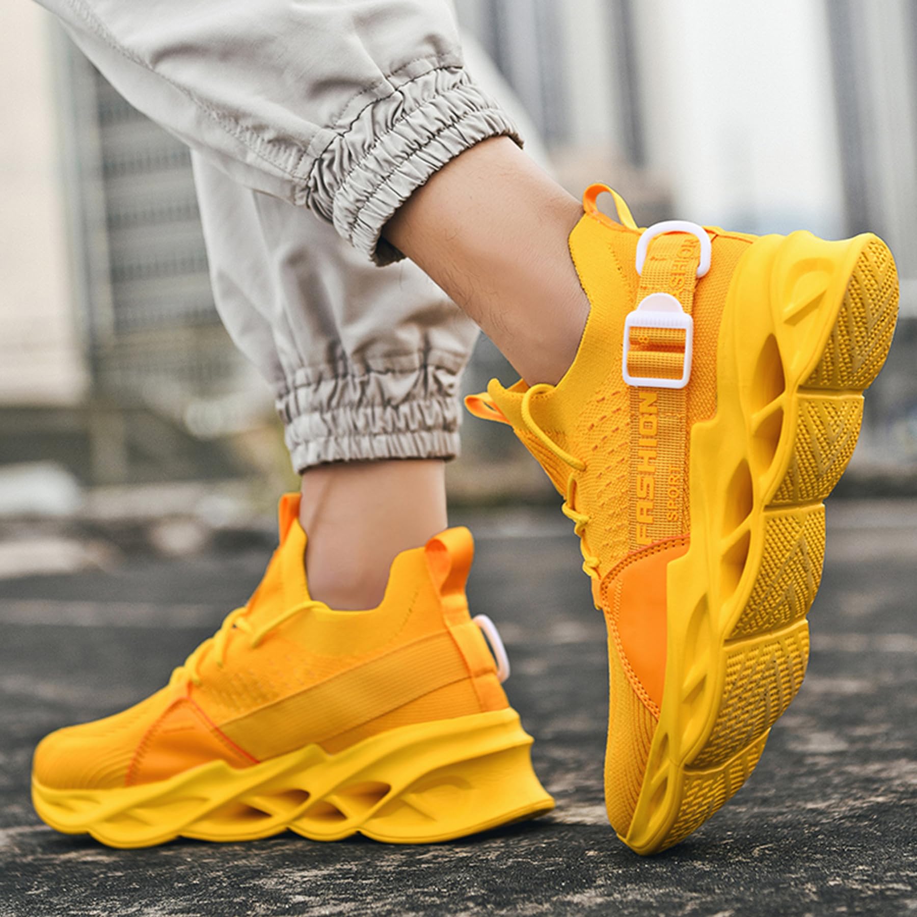 Scarpe da Ginnastica Running Donna Scarpe Sportive Unisex Sneakers Uomo Scarpe Camminata Casual Jogging Outdoor Fitness lavorate a Maglia Leggere Comode Scarpe da Lavoro Traspiranti