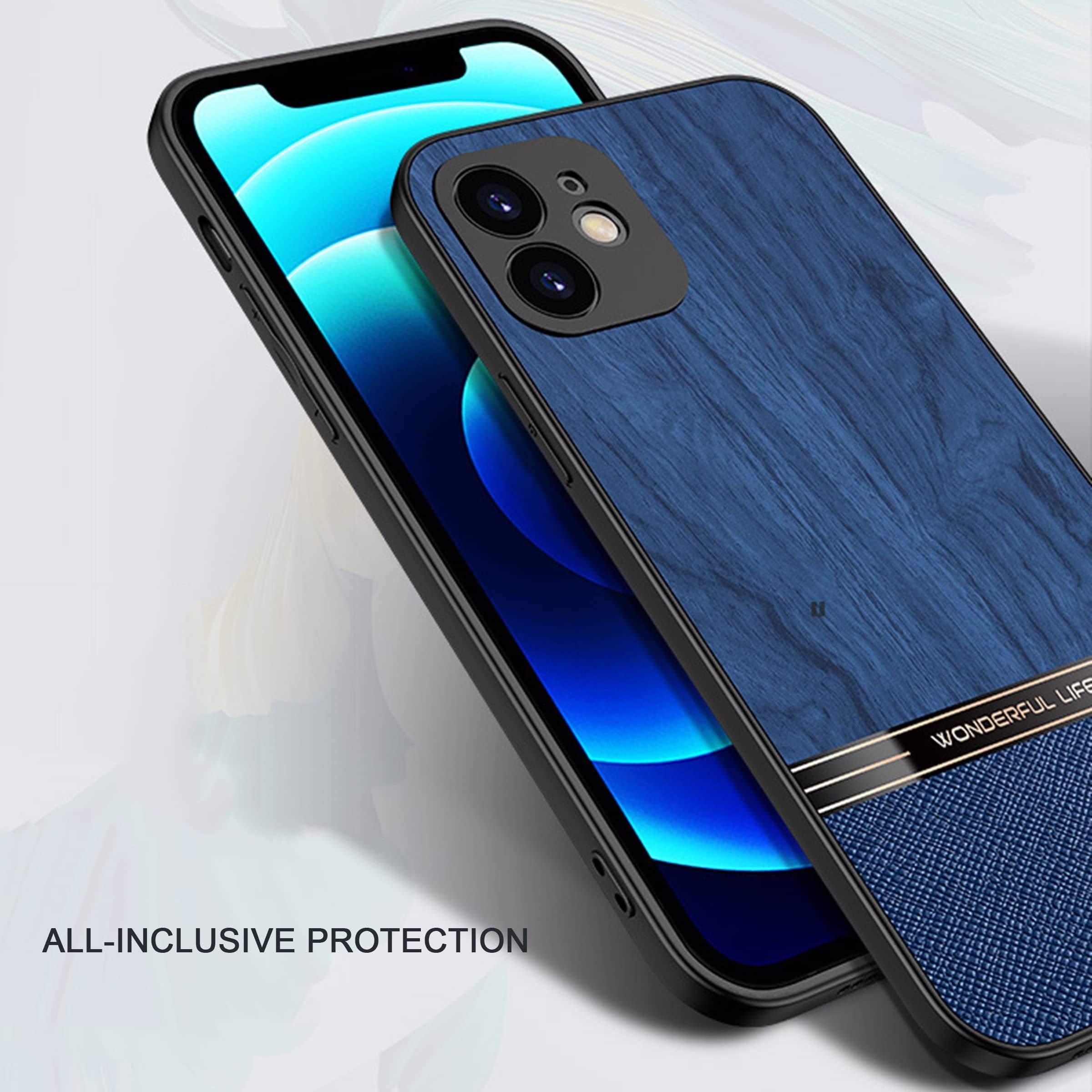Funda para iPhone 14/14 Pro/14 Plus/14 Pro MAX, Estuche Protección de Lente,Delgado Silicona Carcasa, Anticaída Funda de Teléfono Antideslizante, Antihuellas,Negro,14 6.1''
