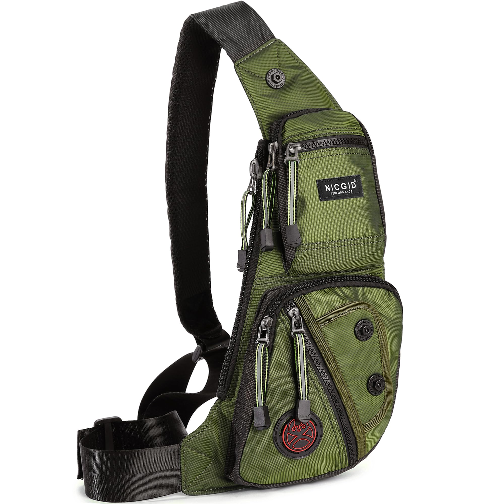 Nicgid Sling Bag Chest Shoulder Backpack Bum Bag Shoulder Bags for Men