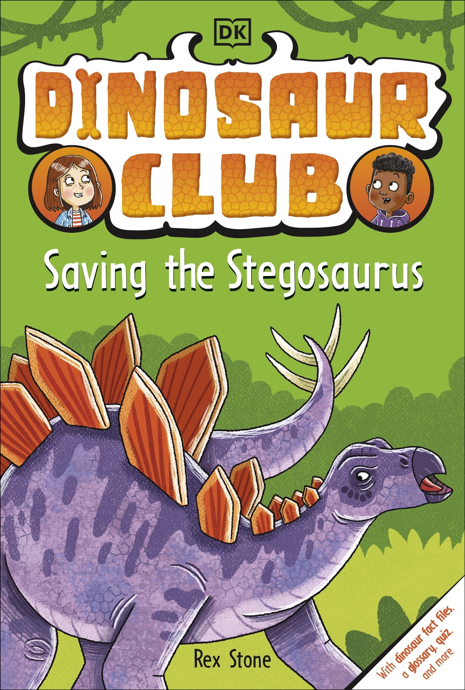 Rex Stone Children's Fiction Book - Age 5-7 - Dinosaur Adventure
