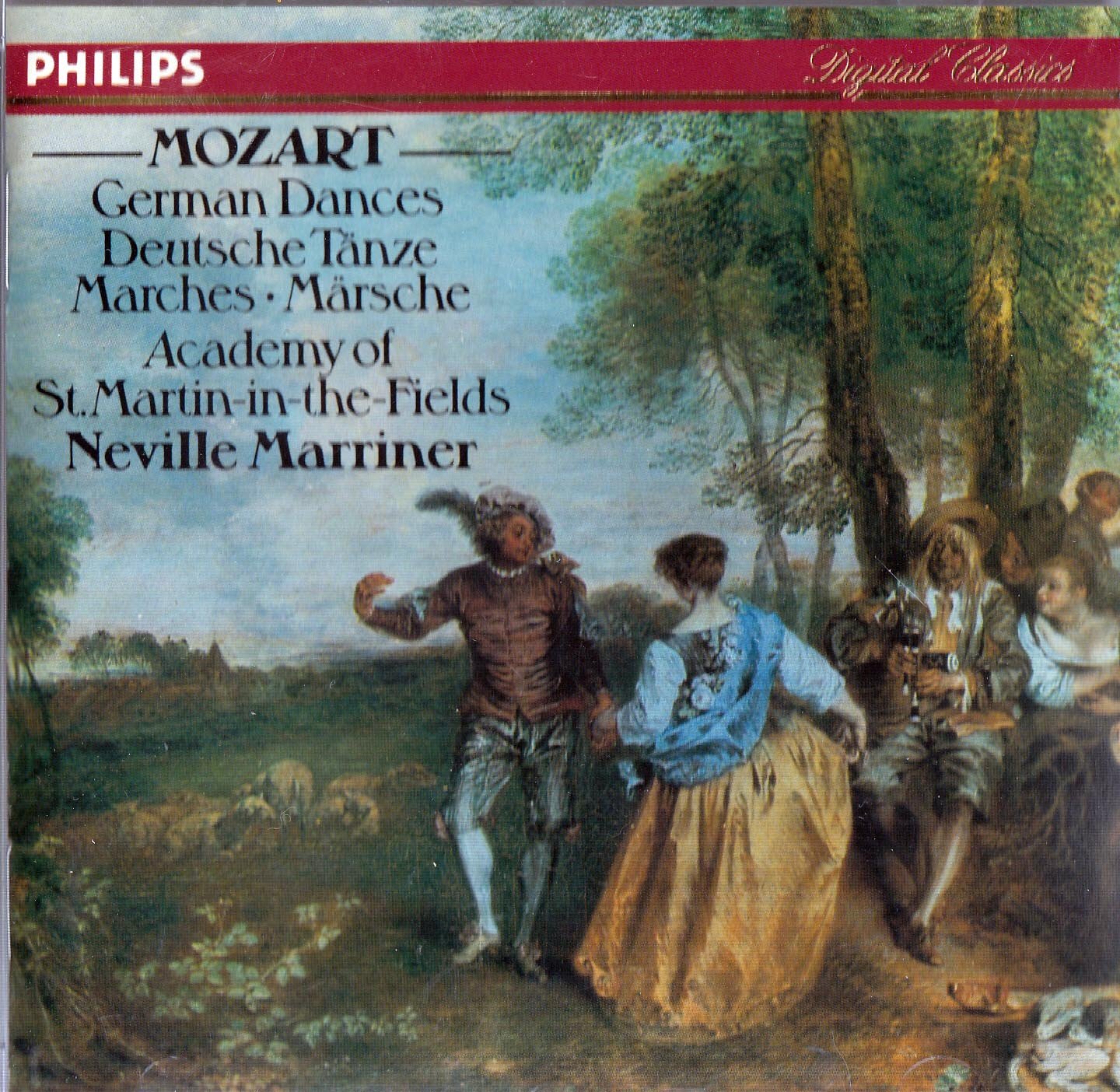 German Dances / Marches [Audio CD] Mozart; Marriner and Amf