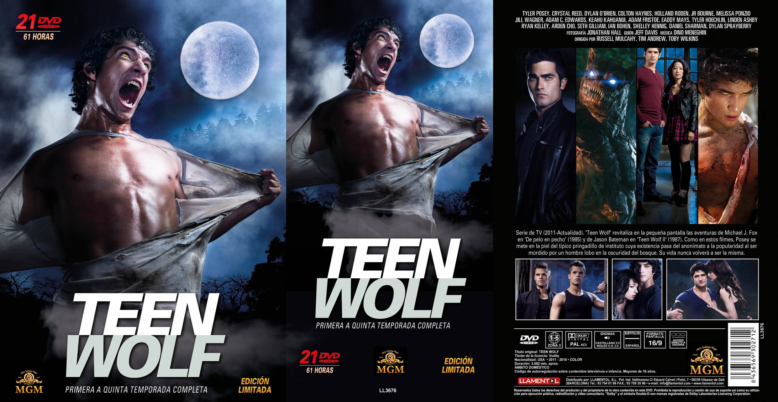 Pack Teen Wolf - Primera a Quinta Temporada Completa [DVD]