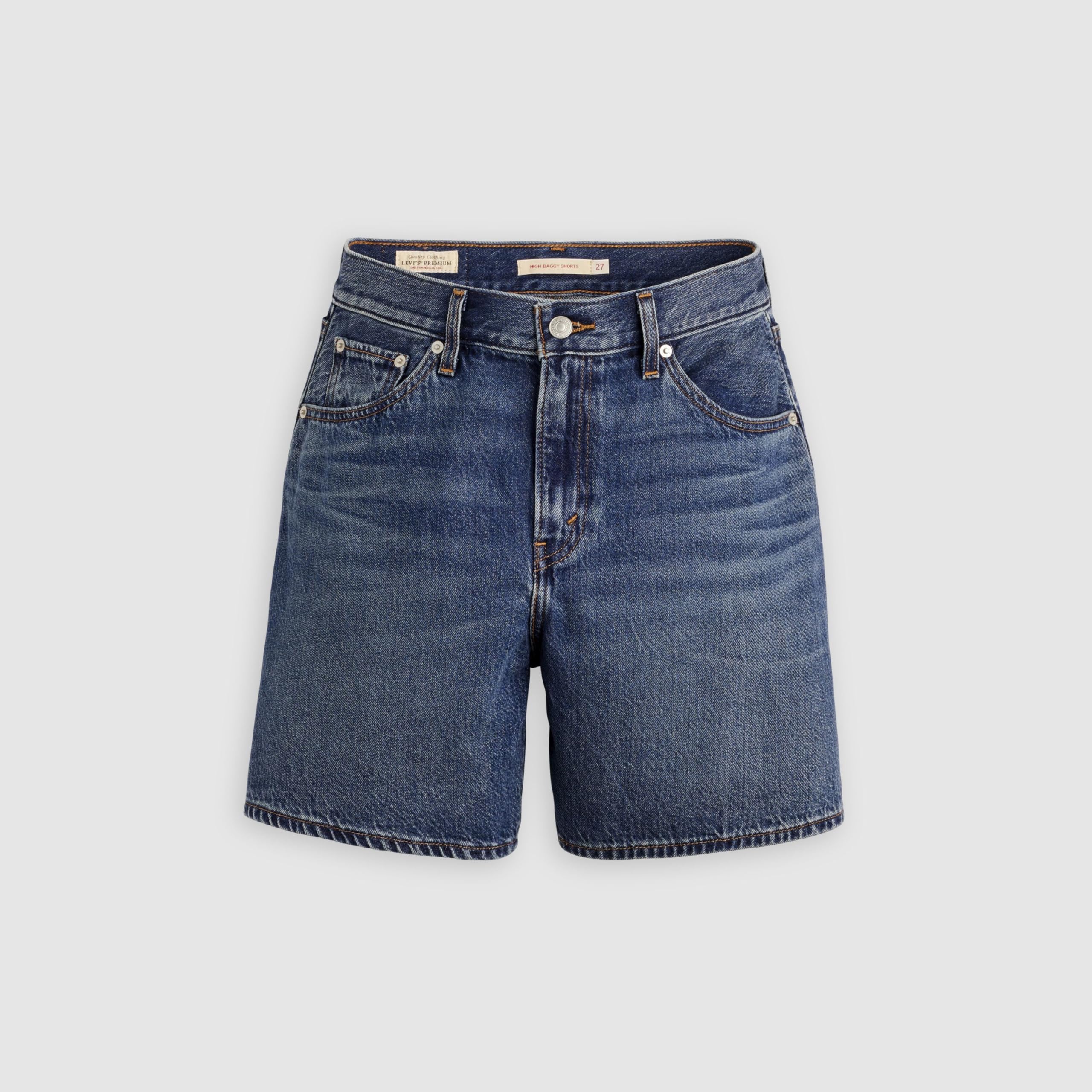 Levi's High Baggy Short Pantaloncini Donna