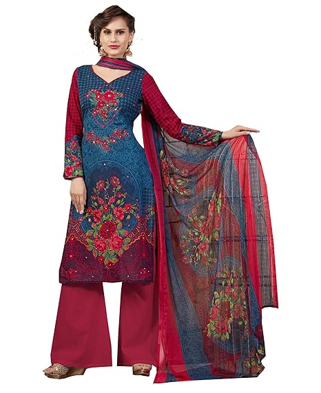 unstitched salwar suits amazon