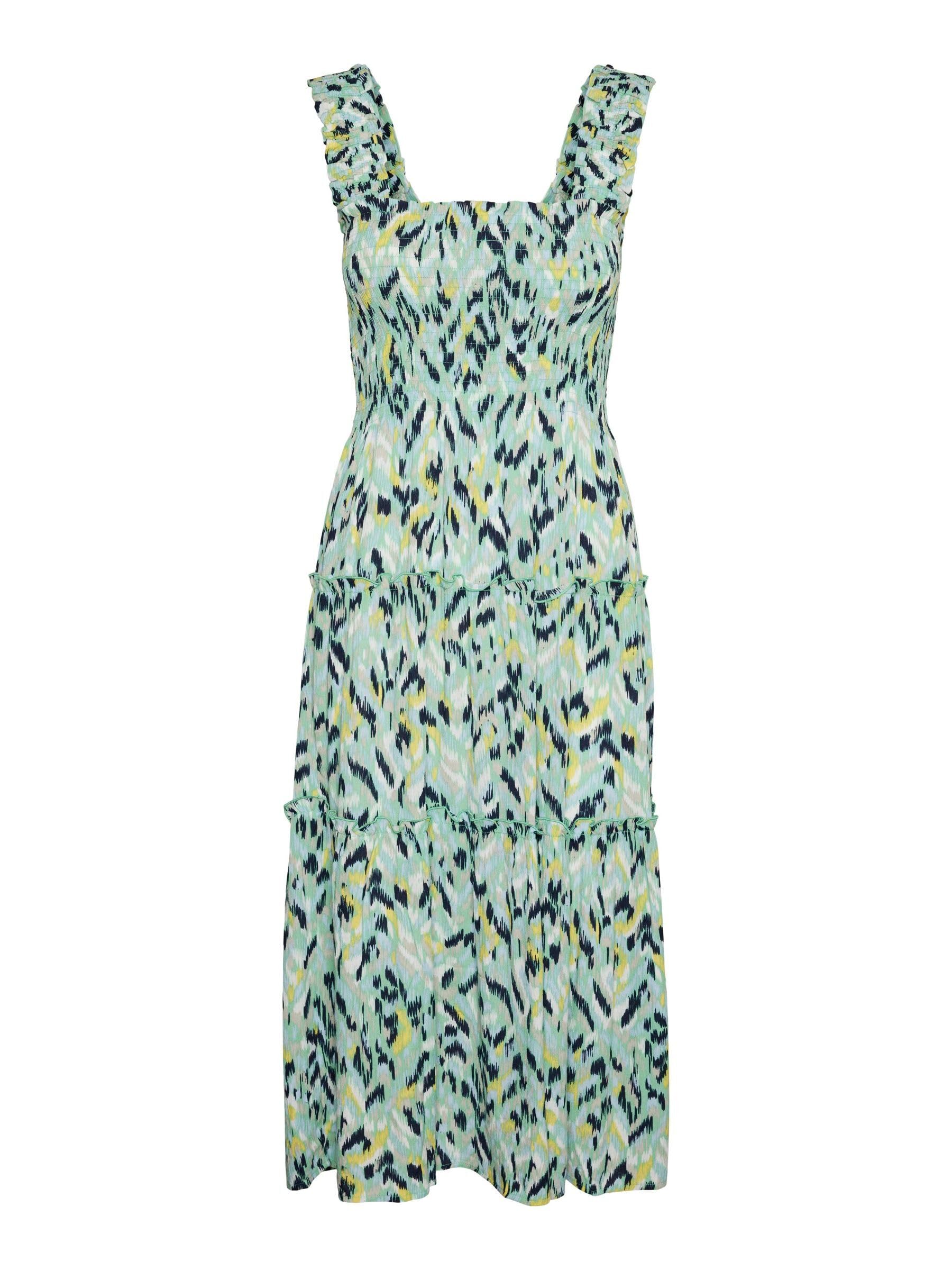 VERO MODA Female Dress VMMENNY Midi Dress, Katydid/AOP:Hally, M
