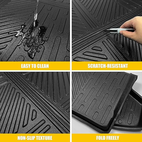 Miniatura 5 de Alfombrilla de carga trasera para Hyundai Tucson 2022-2025 (solo compatible con el sistema de audio Bose Premium opcional) Tapete de maletero para