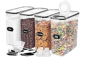 Skroam Canister Set: Ultimate Cereal Storage for Your Kitchen