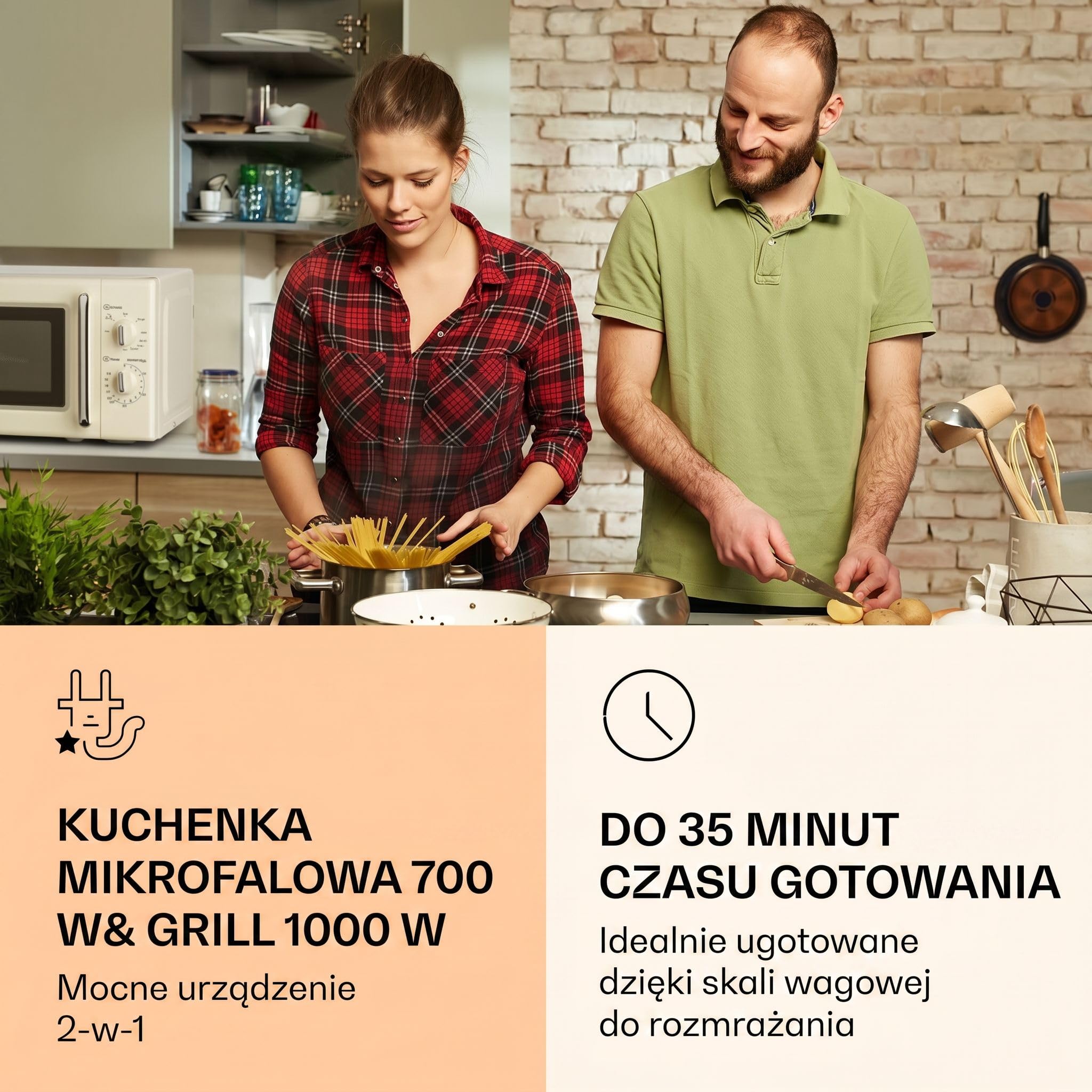 Klarstein Caroline Kuchenka mikrofalowa