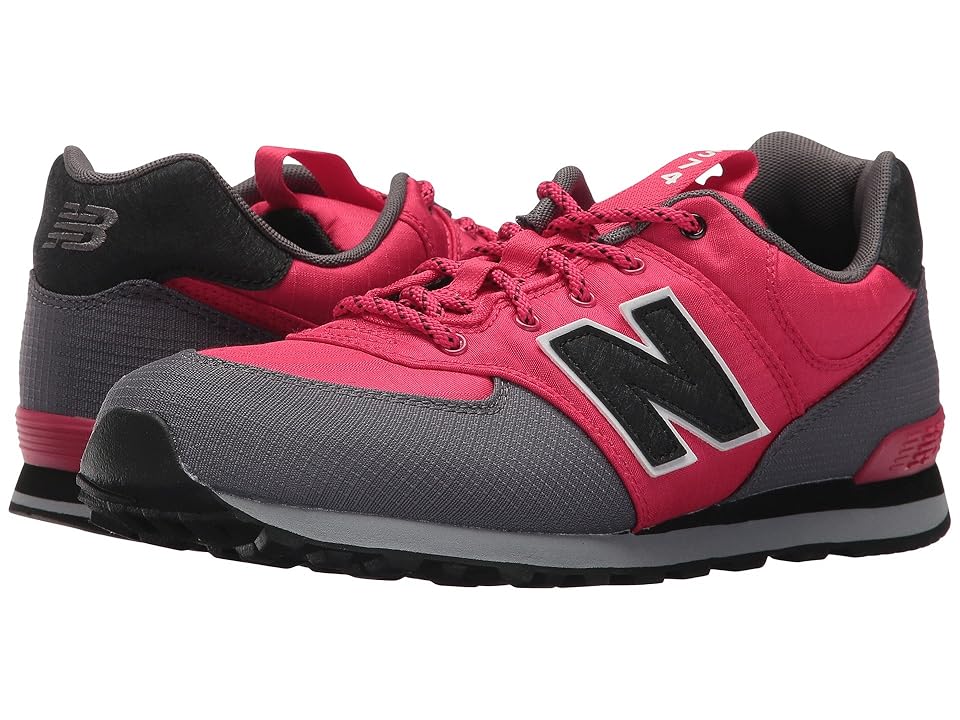 

New Balance Kids Breathe 574 (Big Kid) (Pink/Grey 2) Girl's Shoes