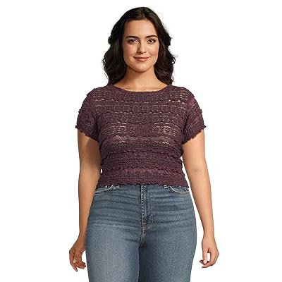Free People Angelina Lace T Shirts Women