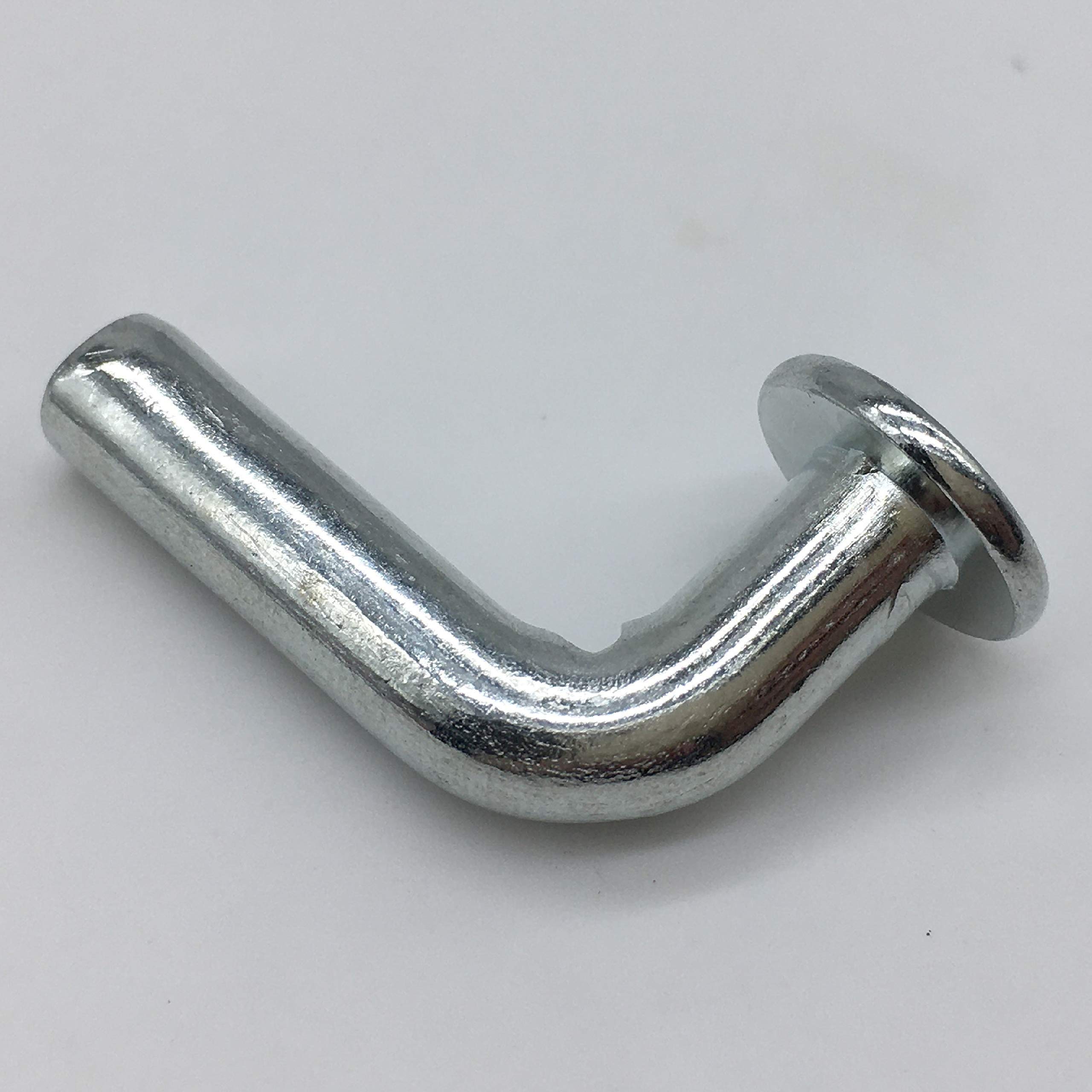 Fall von 1 Packung, 50 Stk/Packung, Universal Palettenregal-Tropfen-Pin, Breite Locker Sicherheit Clip, 37/64"| 0.57"/14.5 mm Flachkopf|Silber|M740