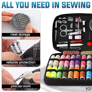 クラフト・布製品 1234 Amazon.co.jp: (Black) - Sewing Kit, Diy Handmade Craft