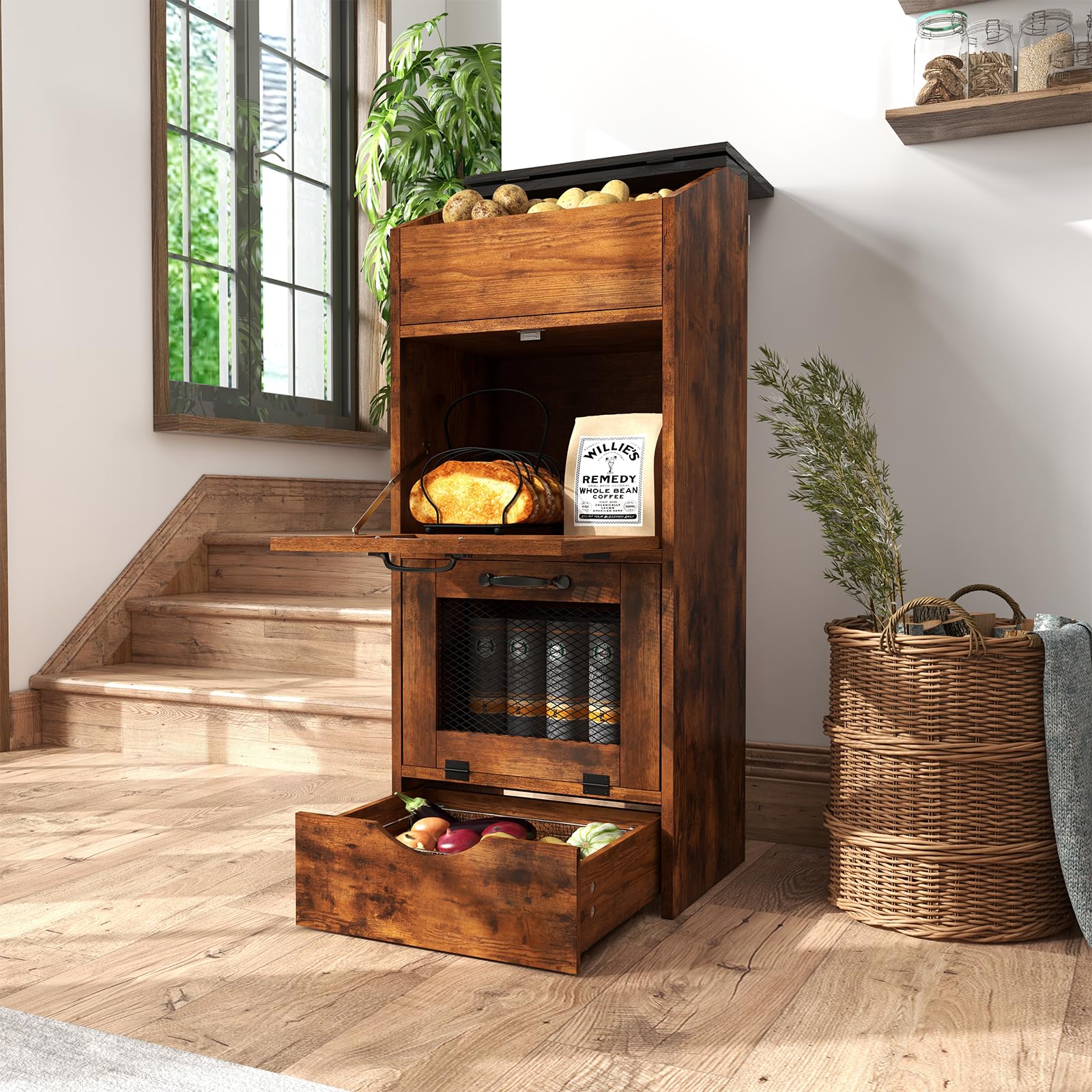 Verano Garden Potato Storage Bin
