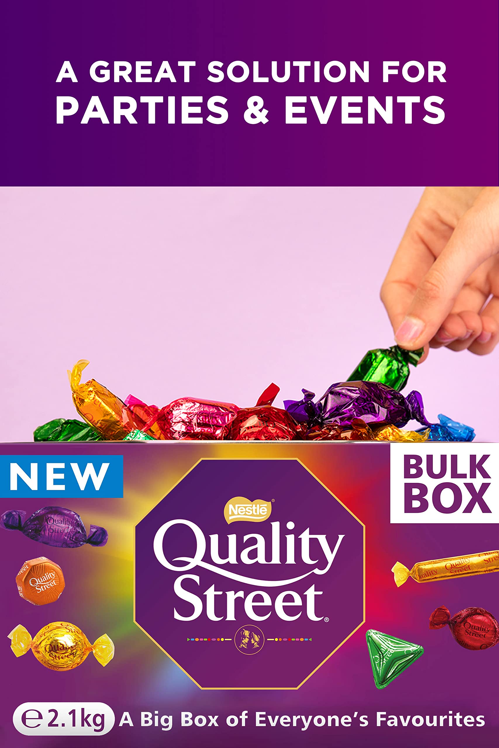 Buy Quality Street Assorted Chocolates Bulk Sharing Pack, 2KG