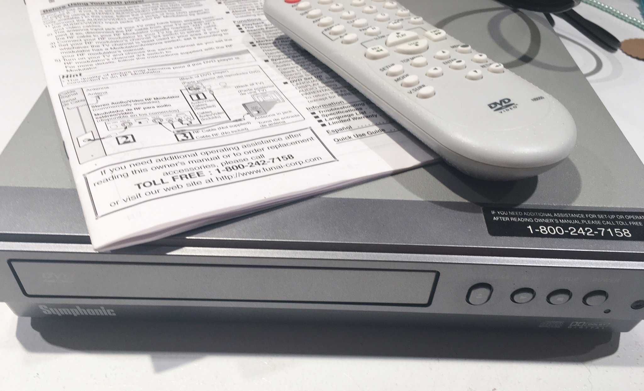 Amazon.com: Symphonic WF104 DVD Player : Electronics