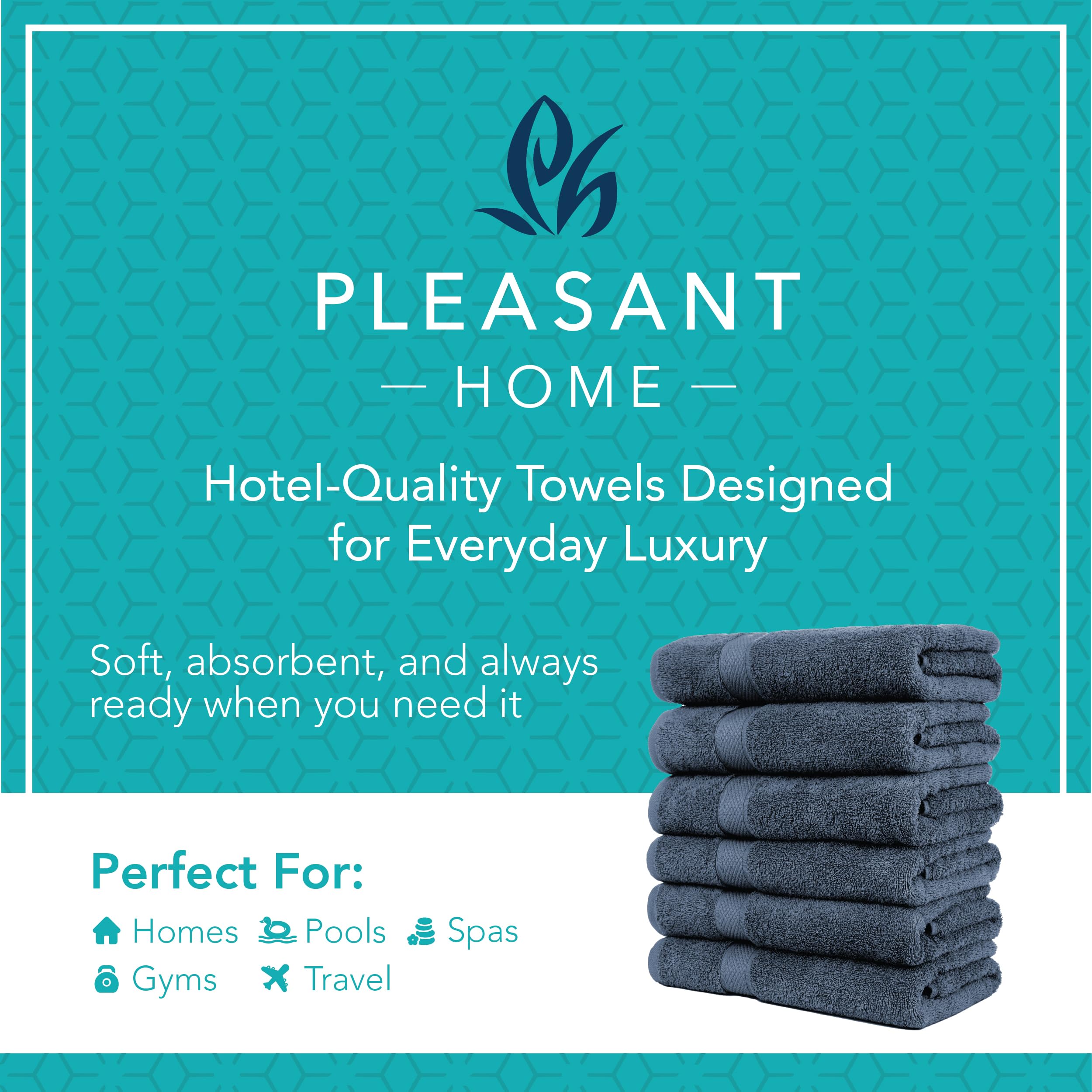 Price Drop At Walmart!!!!??6 Piece Light Gray Bath Towel Set for Bathroom-2 Bath Towels,2 Hand Towels,2 Washcloths Soft and Plush Highly Absorbent Towel for Hotel & Spa #AD Price can change/Code/Deal Price Drop At Walmart!!!!??6 Piece Light Gray Bath Towel Set for Bathroom-2 Bath Towels,2 Hand Towels,2 Washcloths Soft and Plush Highly Absorbent Towel for Hotel & Spa #AD Price can change/Code/Deal