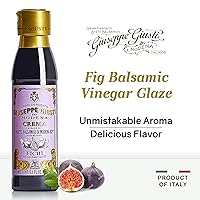 Vista 3 de Giuseppe Giusti Fig Balsamic Glaze Reducción de vinagre balsámico de Módena IGP – Esmalte de vinagre balsámico con sabor a higo natural hecho