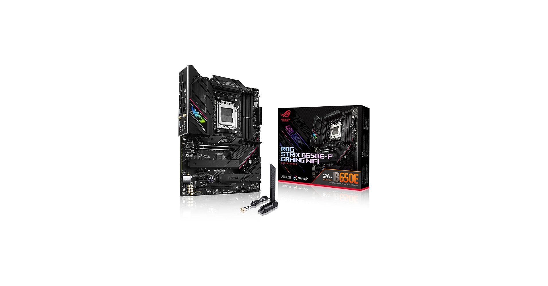 ASUS ROG Strix B650E-I ゲーミング WiFi AM5 D5 ROG STRIX B650E-I GAMING WIFI | Motherboards | ROG United States