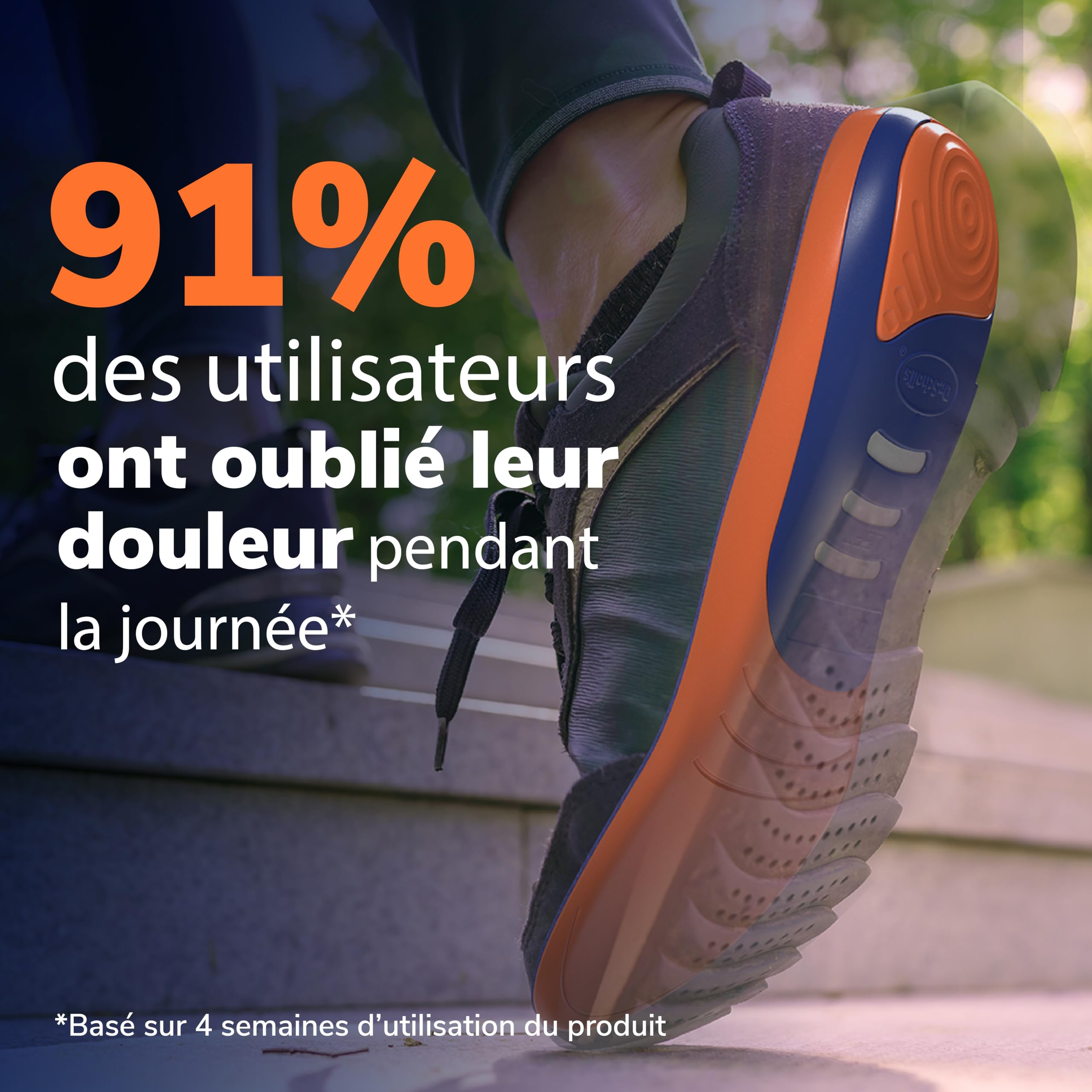 Dr. Scholl’s Semelles Orthopédiques Advanced Hommes/Femmes, Pour Chaussures de Travail et Bottes, Soulagent la Fasciite Plantaire, Soutiennent voûte et pieds plats, Absorbent les chocs, jusqu’à 150kg