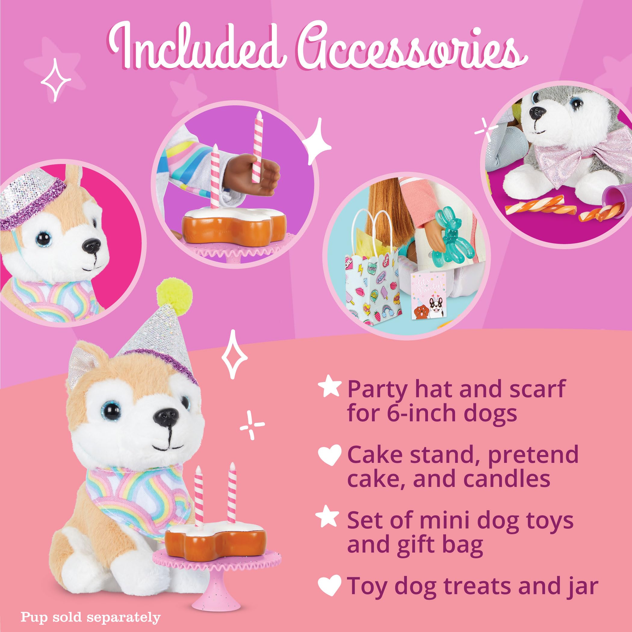 Glitter Girls GG57227Z Zestaw akcesoriów urodzinowych PUP