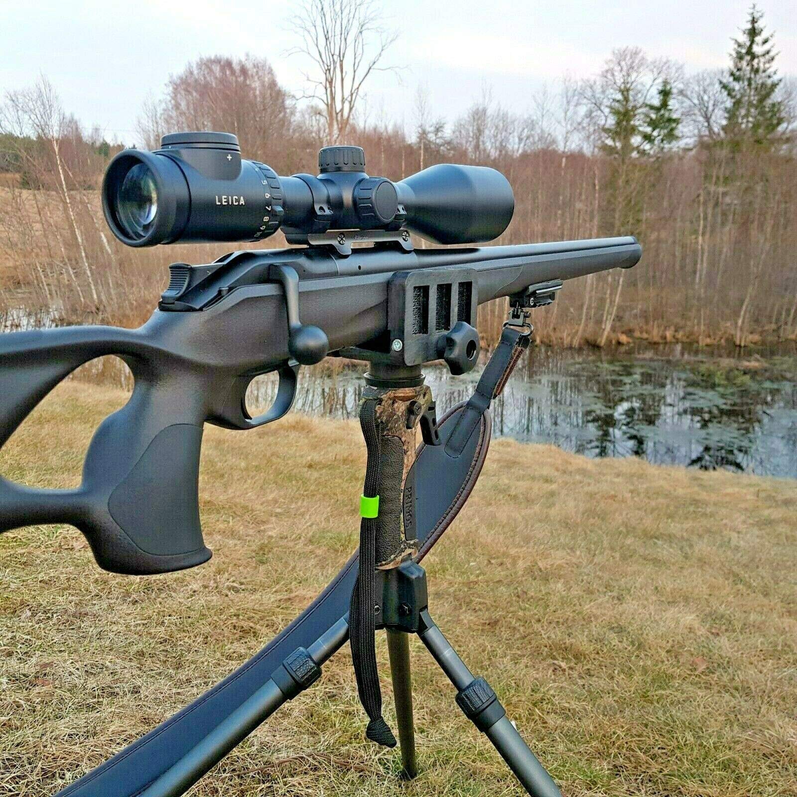 Buy dgfweg Rifle saddle mount Rifle clamp Tripod mount adapter Precise