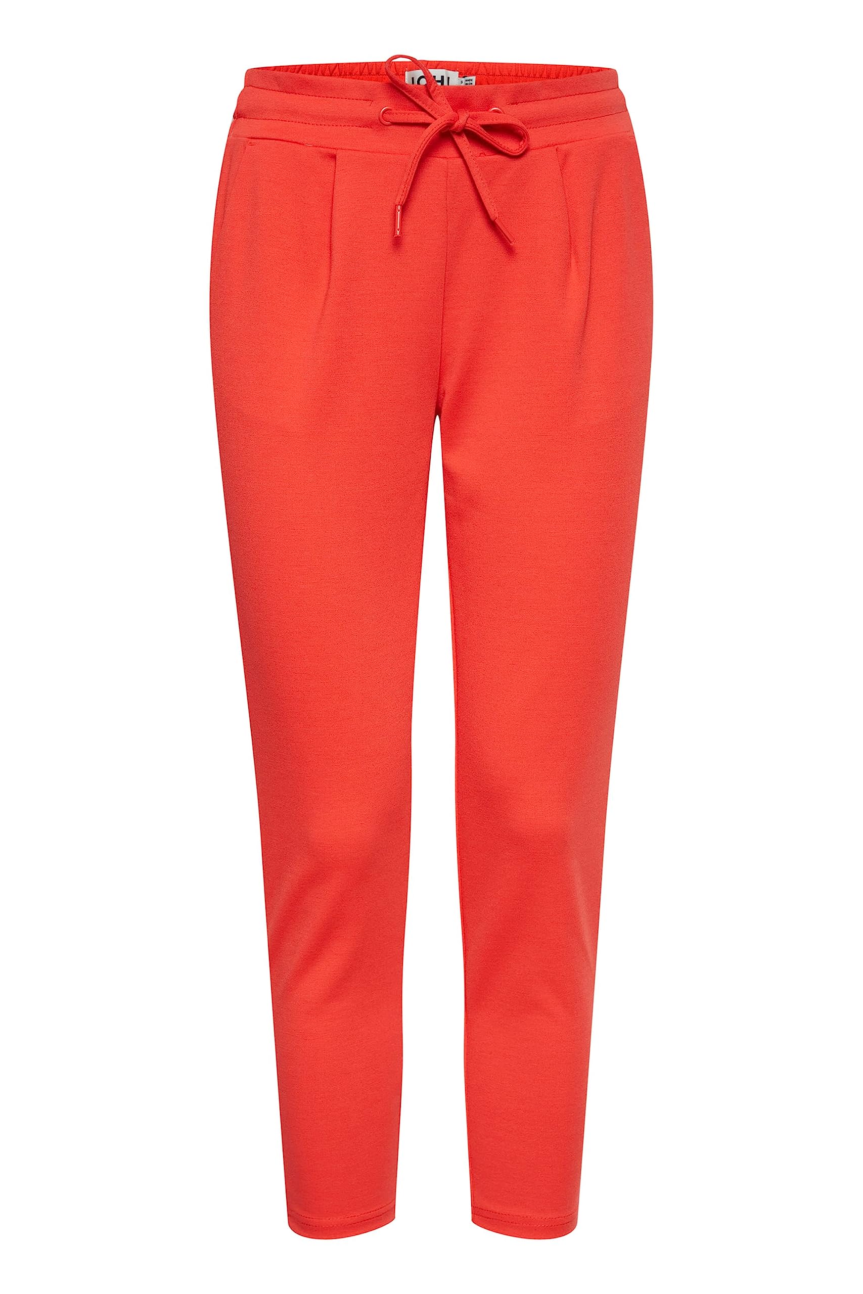 ICHI Ihkate Pa Casual Business Trousers, Poppy Red (171664), XS, Model 20104757