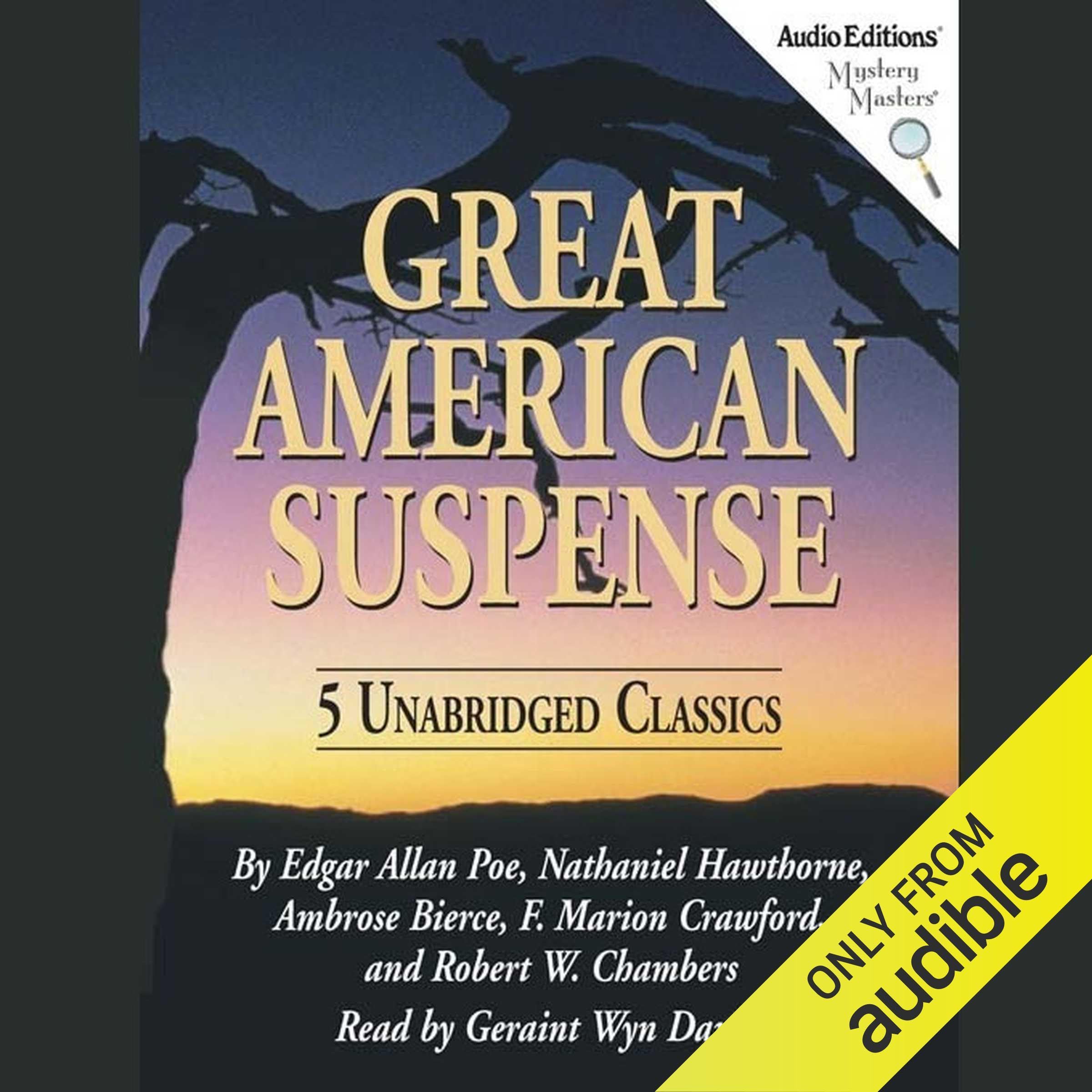 Cover art for Great American Suspense