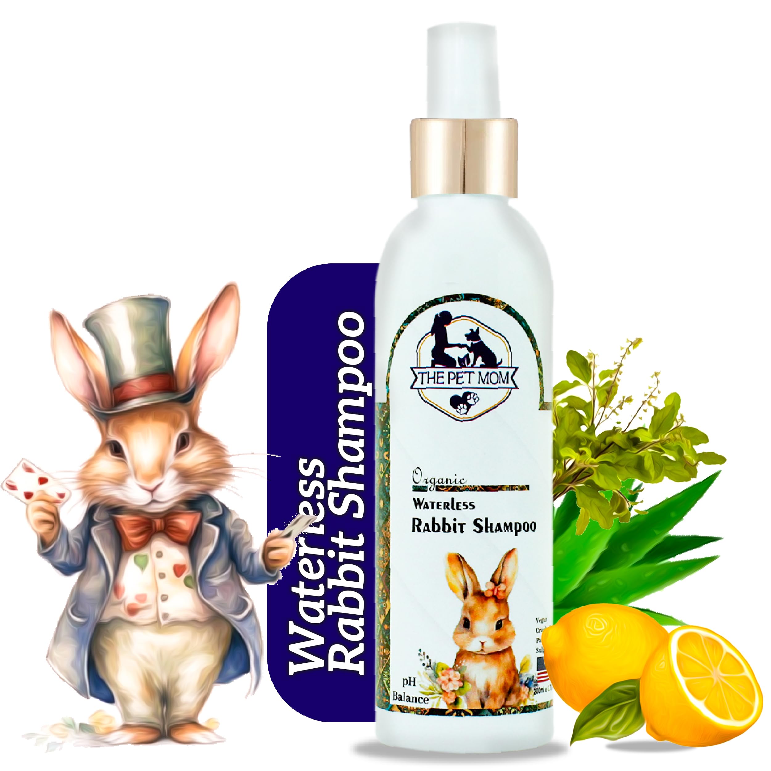 See full amazon price history chart for The Pet Mom Organic Waterless Dry Bath Rabbit Shampoo Spray | Fresh Fragrance, Cleanse, Conditioned, Soft & Smooth Coat | Easy to Use Rabbit Shampoo for All Rabbit Breed –200Ml The Pet Mom Organic Waterless Dry Bath Rabbit Shampoo Spray | Fresh Fragrance, Cleanse, Conditioned, Soft & Smooth Coat | Easy to Use Rabbit Shampoo for All Rabbit Breed –200Ml (B0CH3YTS4F) Amazon Price History, Amazon Price Tracker
