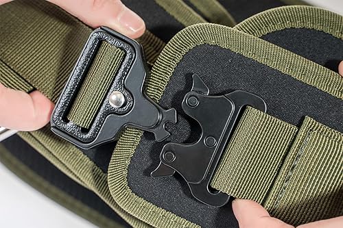 Miniatura 3 de Cinturón de inmersión con peso para levantamiento de pesas, cinturón de 46 pulgadas con cadena y correas de carga