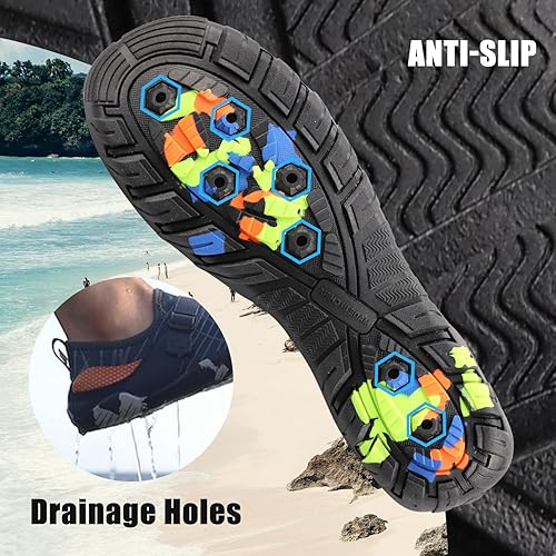 Miniatura 4 de Zapatos de agua para mujeres y hombres, secado rápido, zapatos acuáticos, para playa, natación, deportes, senderismo, buceo, surf