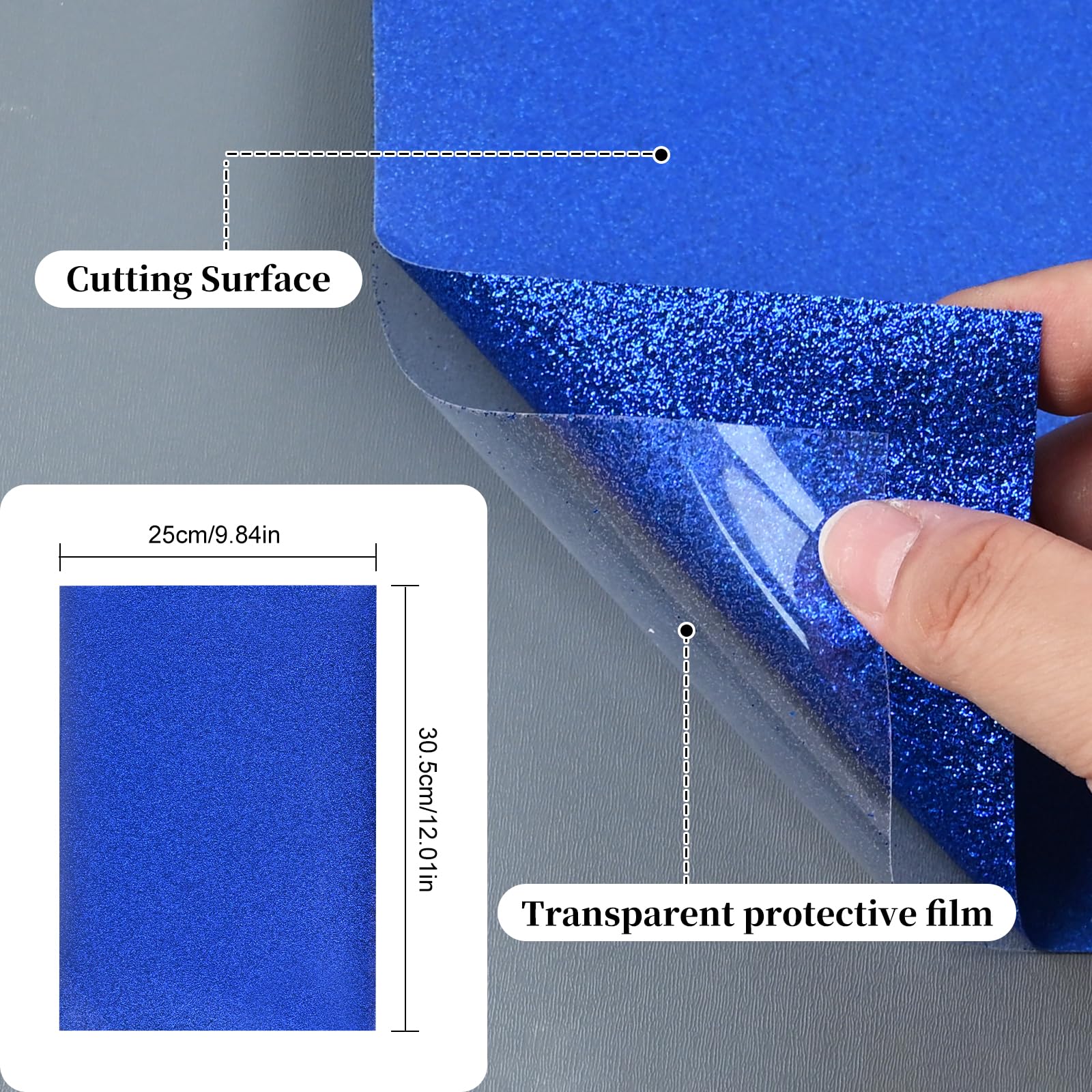 Plotter tessile, 12 colori vinile a trasferimento termico 30,5 x 25 cm flex foil plotter tessile resistente al calore tessile foil plotter glitter per vestiti, cappelli, pantaloni, altri tessuti