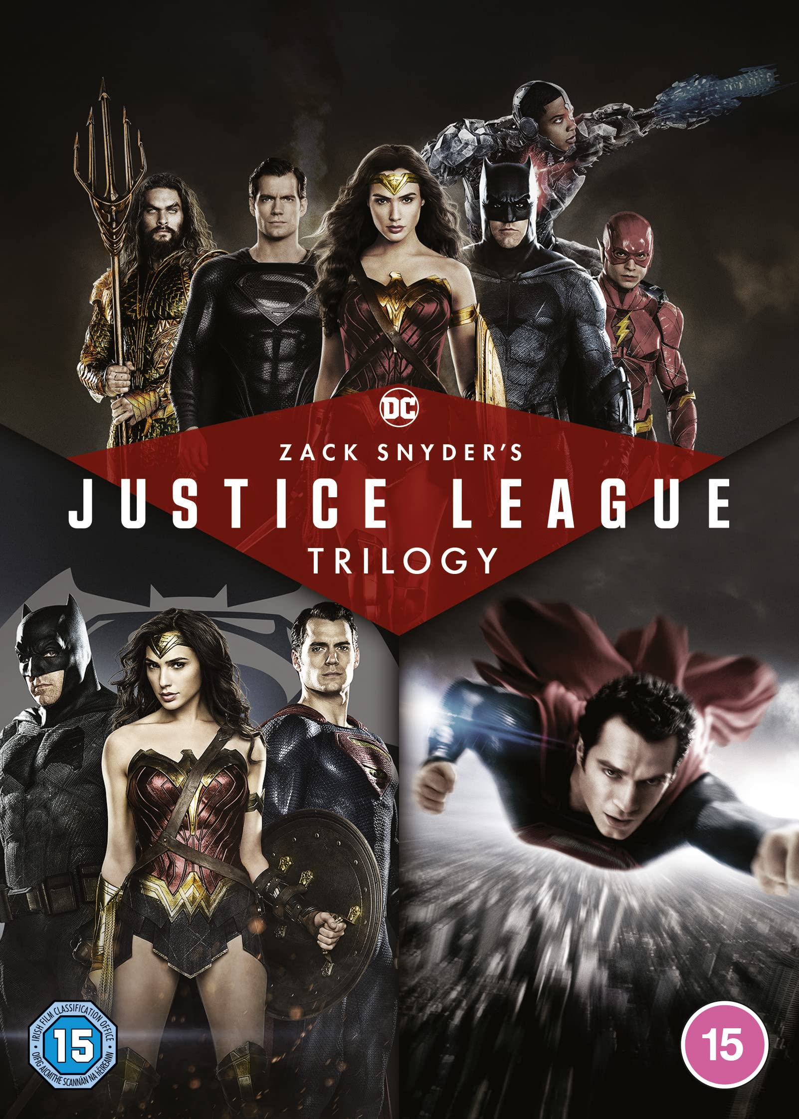 ZACK SNYDER'S JUSTICE LEAGUE TRILOGY [dvd] [2021]
